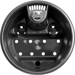 Elho Självbevattningsinsats för krukor, svart 13cm