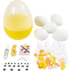 DIY Mix Påskägg, H: 14 cm, diam. 11 cm