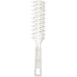 Hårborste, 20cm, vit