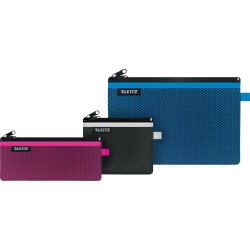 Leitz WOW Blixtlåsficka | L | Rosa