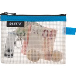 Leitz WOW Vattenavvisande blixtlåspåse | S | Blå