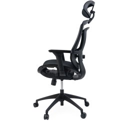 Severo kontorsstol, mesh, svart