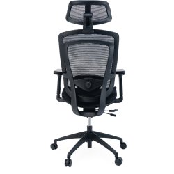 Severo kontorsstol, mesh, svart