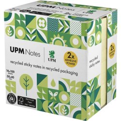 UPM Notes | 50x40 mm | Pastellgul