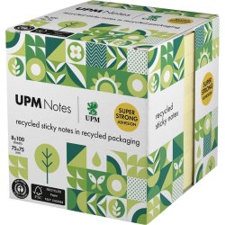 UPM Notes | 75x75 mm | Pastellgul