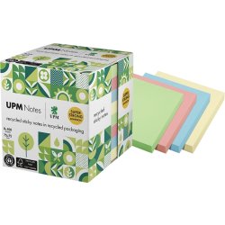 UPM Notes | 75x75 mm | Pastellmix