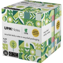 UPM Notes | 75x75 mm | Pastellmix
