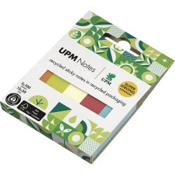 UPM Indexflikar | 15x50 mm | 5 färger