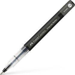 Faber-Castell Free Ink Rollerballpenna, B, Svart
