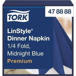 Servett TORK LinStyle blå 39x39cm 50/fp