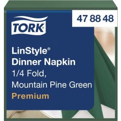 Servett TORK LinStyle grön 39x39 50/fp