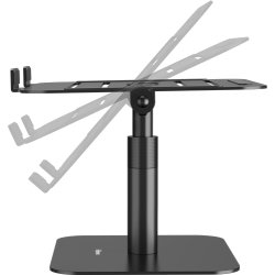 Fellowes Alumia Laptopställ för skrivbord, svart