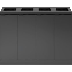 Bica 891 Avfallsstation, 4x60 L, Antracit