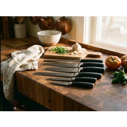 by Gaard Damascus knivset, 6 delar