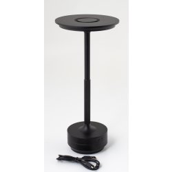 by Gaard Laddningsbar Lampa 28 x 13 cm, svart