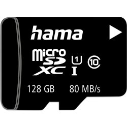 HAMA Minneskort - Micro SDHC 128GB Class 10