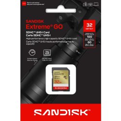 SANDISK Minneskort - SD Extreme GO 32GB