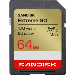 SANDISK Minneskort - SD Extreme GO 64GB