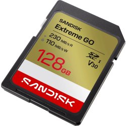 SANDISK Minneskort - SD Extreme GO 128GB