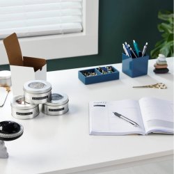 Dymo 3D präglingstape med lim, 9 mm, svart, 3 st