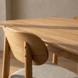 NordicLine matsalsset m/4 stolar m/dynor, ek