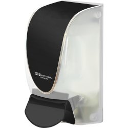 Deb Quick-View dispenser, Svart/silver, 1L