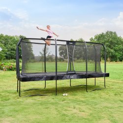 Salta Trampolin Premium Pro 400x260 cm, Svart
