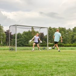 Salta Champion Fotbollsmål 300x200x100 cm, Grå