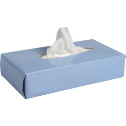 Mjuka ansiktsservetter, 20x19,5 cm, 100 ark