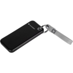 Verbatim USB-nyckelring gen 2, 256GB, svart/grå