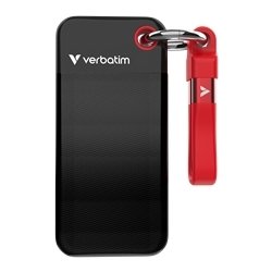 Verbatim USB-sticka 3.2 Gen 2 256GB, svart/Röd