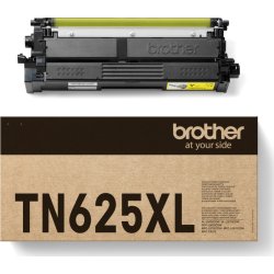Brother TN625XLY lasertoner, gul, 4 500 sidor