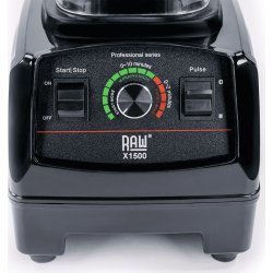 RAW X 1500 Blender - Svart 2.0 HP 1.2L 1500W
