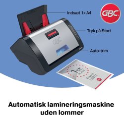 GBC Lamineringsmaskin Velocity-A4 semi-auto