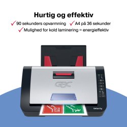 GBC Lamineringsmaskin Velocity-A4 semi-auto