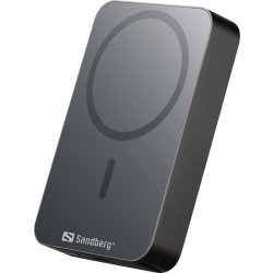 Sandberg Powerbank, Magnet, Trådlös - 10000 mAh