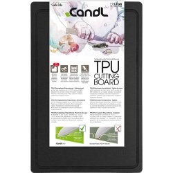 Candl TPU Skärbräda, 38x25 cm, svart