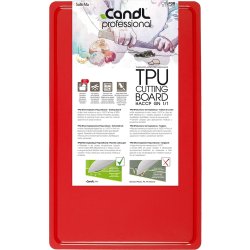 Candl TPU Skärbräda, Proff, 53x32,5 cm, röd