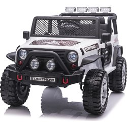 NORDIC PLAY Elbil Offroader 4x12,8V, vit