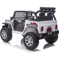 NORDIC PLAY Elbil Offroader 4x12,8V, vit
