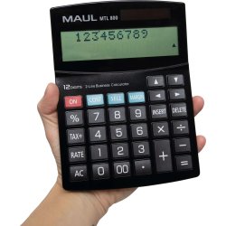 Maul bordsminiräknare MTL 800, svart
