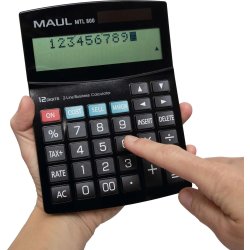Maul bordsminiräknare MTL 800, svart