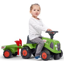 FALK Claas traktor med släp och tillbehör
