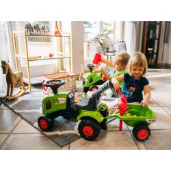 FALK Claas traktor med släp och tillbehör