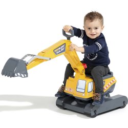 FALK Super Builder grävmaskin, gul