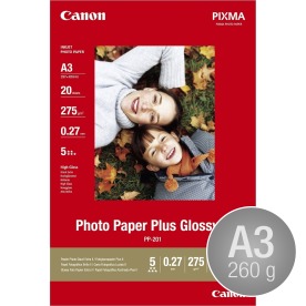 Canon PP-201 blankt fotopapper, A3 / 260 g / 20 st