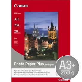 Canon PP-201 blank inkjetfoto, A3+/260g/20ark