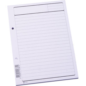 Arbetsblock A5, linjerat