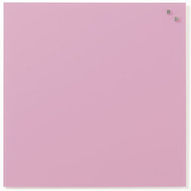 Magnetisk Glastavla NAGA 45x45cm rosa