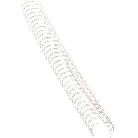 Fellowes metal spiralryg A4, 34 rings, 8mm, hvid